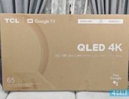  للبيع تلفزيون QLED TCL ٦٥ بوصة كالجديد 144 هيرتز 