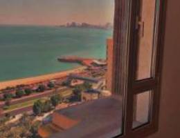  For rent, a luxurious apartment in Al-Shaab Al-Bahri, full floor, 3 ro 