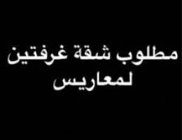  مطلوب شقه للمعاريس غرفتين (القيروان-جابر الاحمد -شمال غرب-النهضه) 