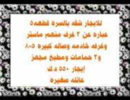  للايجار شقه بالسره قطعه 5 