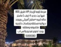  مزرعه للإيجار بالوفره طريق 800 