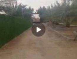  للايجار مزرعه مع فيلا مساحه ٣٥ الف متر 