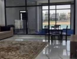  للاجار شاليه 8 غرف ماستر مصعد مطبخ متكامل مطل على البحر 