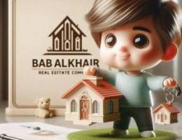  شقه ارضيه بالنسيم/ دور ارضي سعد العبدالله 