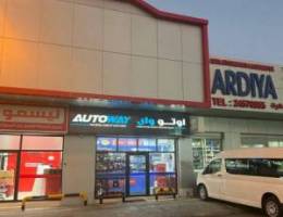  Spare parts shop for rent in Jahra Industrial area. 