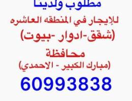  للإيجار شقق في عموم القرين-الفنيطيس-الصباحيه-فهدالاحمد 