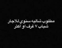  مطلوووب شاليه للاجار سنوي شباب 