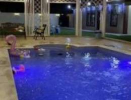  للايجار استراحه 