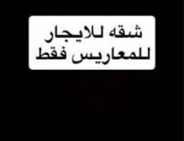  شقة للايجار معاريس فقط 