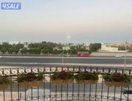  للايجار في الفنطيس شقه 4 غرف يوجد روف اطلاله شرق 