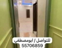  للإيجار شقه جابرالاحمدق2 مطلوب اسره صغيره موظف حكومي 