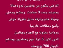  الايجار بيت كامل في ام الهيمان بويوسف 