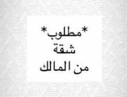  فضلاً *مطلوب* شقه من المالك 