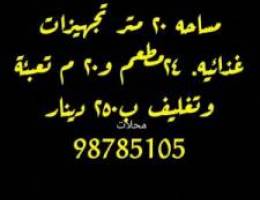 محلات ومكاتب للايجار ومطابخ مركزية 