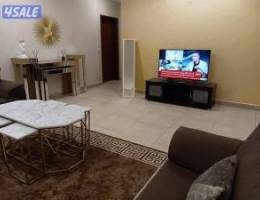  لاصحاب الذوق الرفيع غرفتين صالة مطبخ أمريكي ثلاث حمامات 