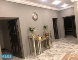  استراحه اجار شهري جديده  سوبر ديلوكس 5 غرف منهم 4 ماستر مطبخ وخيمه 