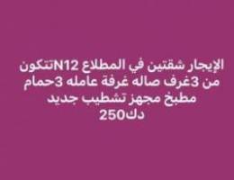  شقه في المطلاع 