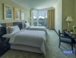  للاجار صك فى فندق زمزم من الفترة ٢٥ شعبان الى ٣ رمضان اطلالة الحرم 