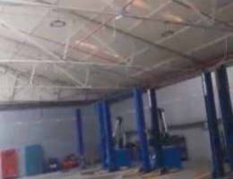  للايجار كراج تصليح سيارات مساحة حوالي 750 متر باب علي الشارع ا لرئيسي 