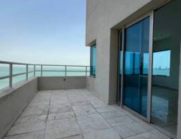  دوبلكس نصف مفروش إطلالة بحرية مباشرة للإيجار في الشعب البحري 