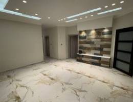  للايجار شقه نص دور  الفردوس قطعه 9 المميز بناء جديد 