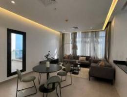  شقة بإطلالة بحرية مفروشة للإيجار في ضاحية حصة المبارك 