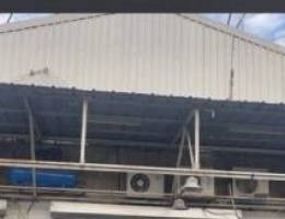  للضمان محل لتصليح وصيانة المعدات الخفيفه والثقيله مساحه60م يوجد ارتداد 