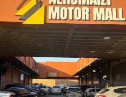  محلات ومخزن للأيجار بقسيمة كراجات الحميضي موتور مول 