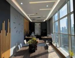  مكتب مفروش تجاري للإيجار ( خلو ) في شرق قطعة 2 