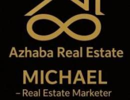  للايجار شقة مع روف جابر الاحمد ( سطح ) / يوجد دور ارضي وشقق 