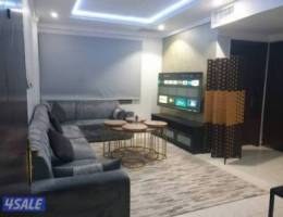  لعشاق الرقي والهدوء شقه غرفتين وصاله مفروشه الايجار 