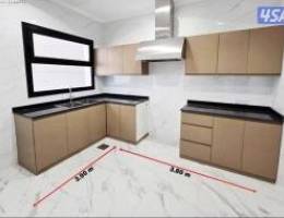  للايجار شقه في بيان قطعه ٤ سكن المالك تتكون من ٣غرف وصال 