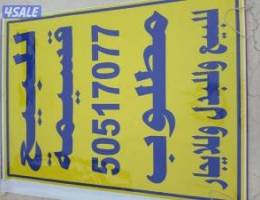  للإيجار بيوت وأدوار وشقق جابرالاحمد وغرب الصليبيخات وغرب وجنوب عبدالله 