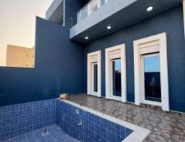  للإيجارات شالية 4 غرف مع مسبح خاص 