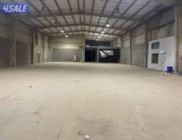  للايجار قسيمه صناعيه ١٢٠٠متر في الجهرا تصلح سوق مركزي 