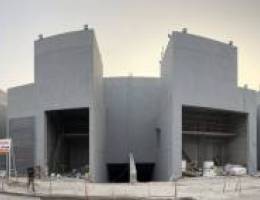  محلات 50 م مع سندرة 25 م مع مكتب منفصل 31 م 