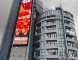  للايجار دور أرضي قاعه أفراح ودور تاني 