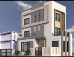  للايجار شقه تتكون من ثلاث غرف وصاله وحمامين ومطبخ وغرفة خدمات مع حمام 