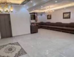  للإيجار قسيمة في ام الهيمان ق7 حديقة ومصعد 3 أدوار 