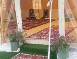  مزرعه للايجار مساحتها ١٢ الف على طريق٥٠٠ 