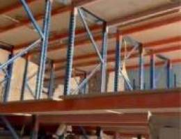  استاند حديد تخزين ارتفاع ٨ متر مستعمل 