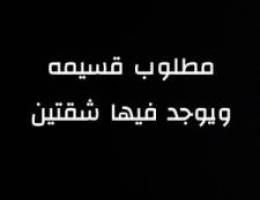  مطلوب قسيمه ويوجد فيها شفتين 
