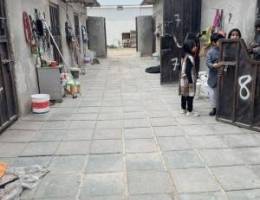  للاجار اسطبل قسمين بدون كهرباء 