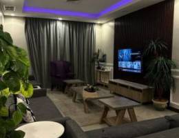  للايجار بيت حكومي مجدد ونظيف / تكييف جديد / مظلات / مطبخ راكب 