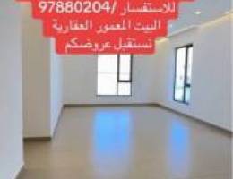  للايجار شقة الفنيطيس 3 غرف وغرفة خاد-مة وصالة ومطبخ و3 حمامات تشطيب سو 