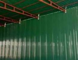  للايجار مخازن و اراضي فضا تصلح للتخزين 