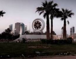  للايجار قسيمه في توسعة الوفرة مساحة 600 دورين 