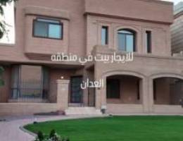  للايجار بيت بطن و ظهر على شارع رئيسي داخلي 