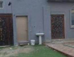  للايجار بالرقه  قطعه ١ بيت دورين وملحق دورين 