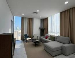  شقة مفروشة إطلالة بحرية ( أول ساكن ) للإيجار في بنيد القار 